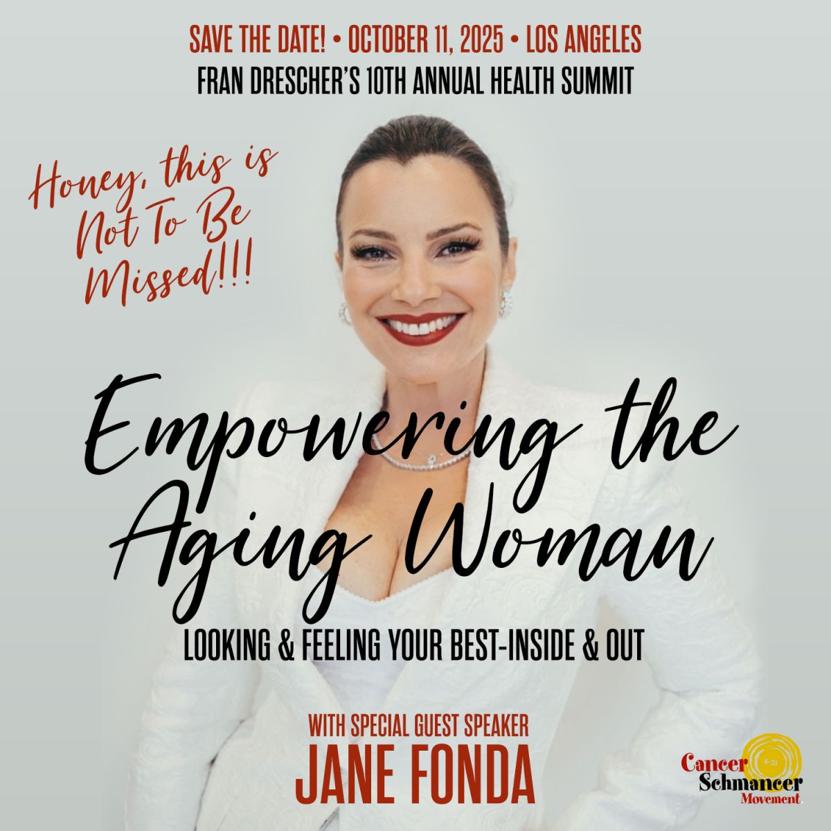 Fran Drescher's 10th Annual Health Summit