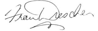 Fran Drescher signature